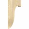Ekena Millwork Del Monte Rough Sawn Corbel, Douglas Fir, 6"W x 10"D x 22"H COR06X10X22DEL00RDF - alternate 2